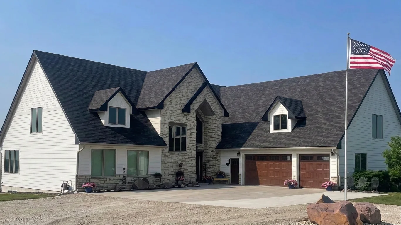 Madison County Iowa storm damage roof replacement