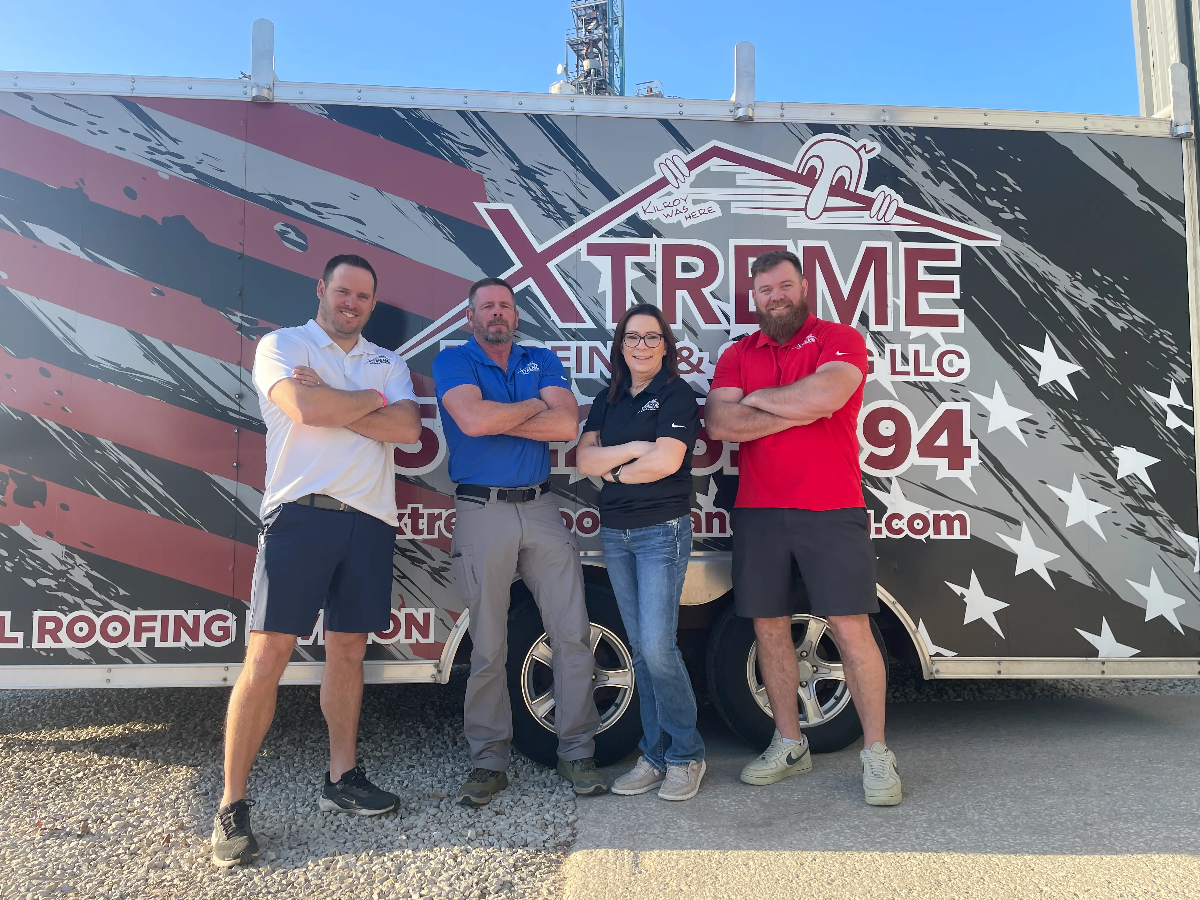 Xtreme Roofing team