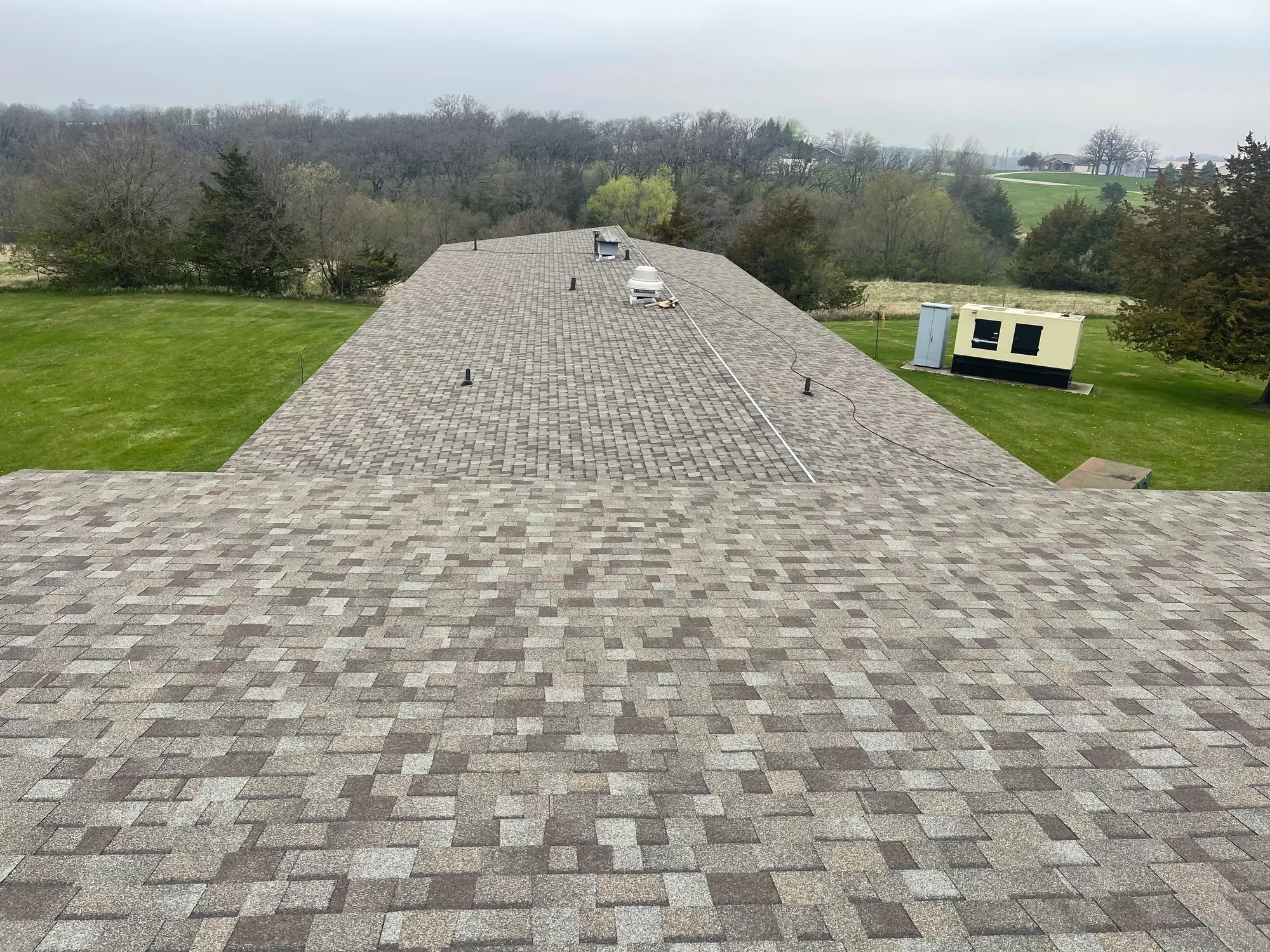 Commercial roof installation Iowa