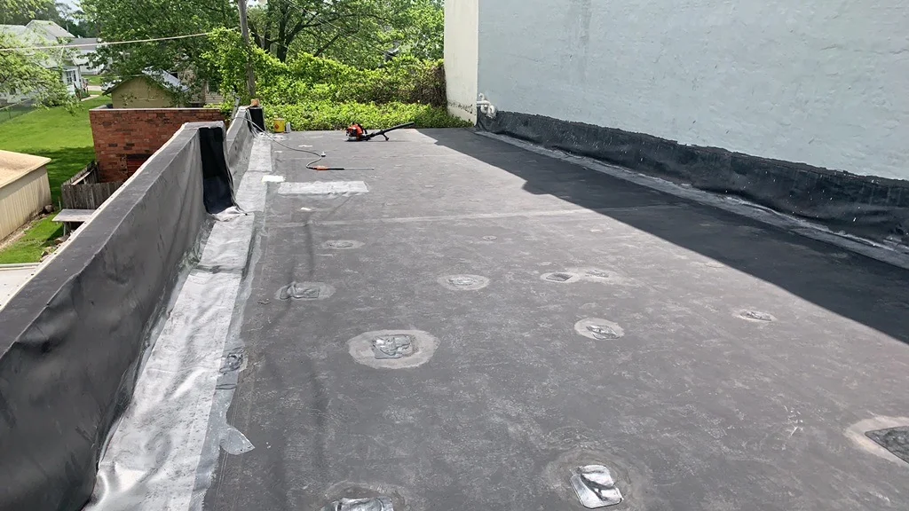 Commercial spray coating before installation