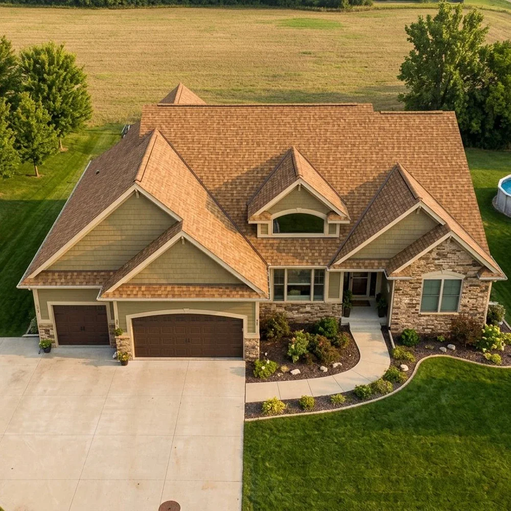 Residential roof installation Grimes Iowa