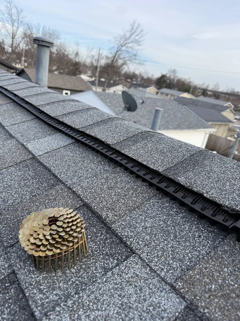 ridge ventilation roof installation central iowa